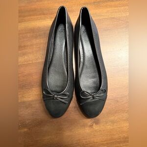 NWT H&M Ballet Flats black sz 6 bow